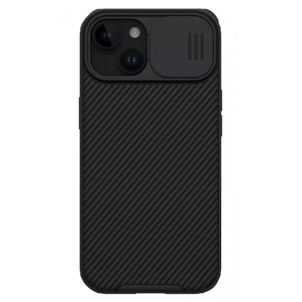 NILLKIN θήκη CamShield Pro για iPhone 15 Plus, μαύρη - NILLKIN