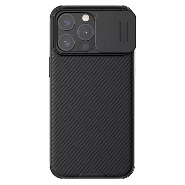 NILLKIN θήκη CamShield Pro για iPhone 15 Pro Max, μαύρη - NILLKIN