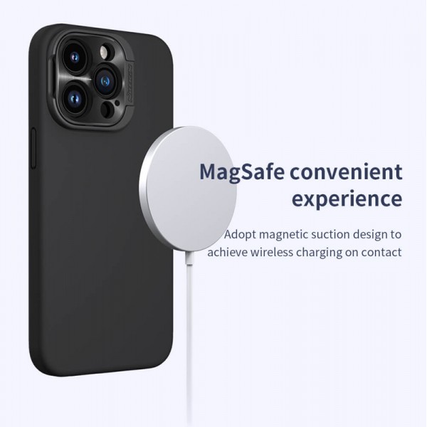 NILLKIN θήκη LensWing Magnetic για iPhone 15 Pro Max, μαύρη - NILLKIN
