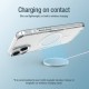 NILLKIN θήκη Nature Pro Magnetic για iPhone 15, διάφανη-μπλε