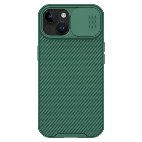 NILLKIN θήκη CamShield Pro για iPhone 15, πράσινη - NILLKIN