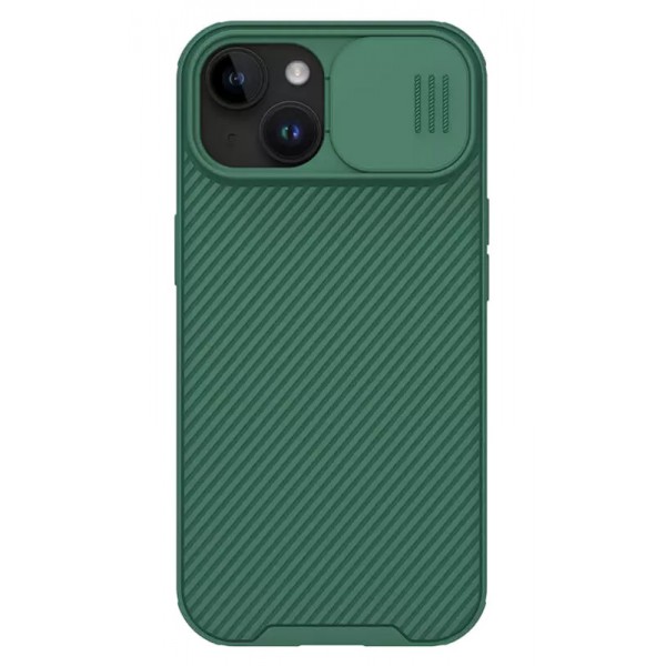 NILLKIN θήκη CamShield Pro για iPhone 15 Plus, πράσινη - NILLKIN