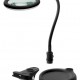 GOOBAY μεγεθυντικός φακός 64990 με κλιπ & βάση, LED, 3 διόπτρες 1.75x