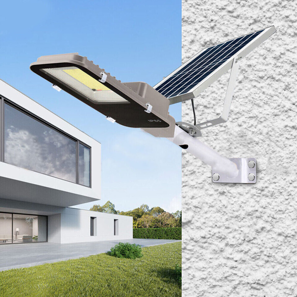 POWERTECH LED ηλιακός προβολέας HLL-0124 με χειριστήριο, 80W, 5000mAh - Σπίτι & Gadgets