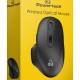 POWERTECH ασύρματο ποντίκι PT-1152, USB & USB-C δέκτη, 1600DPI, μαύρο
