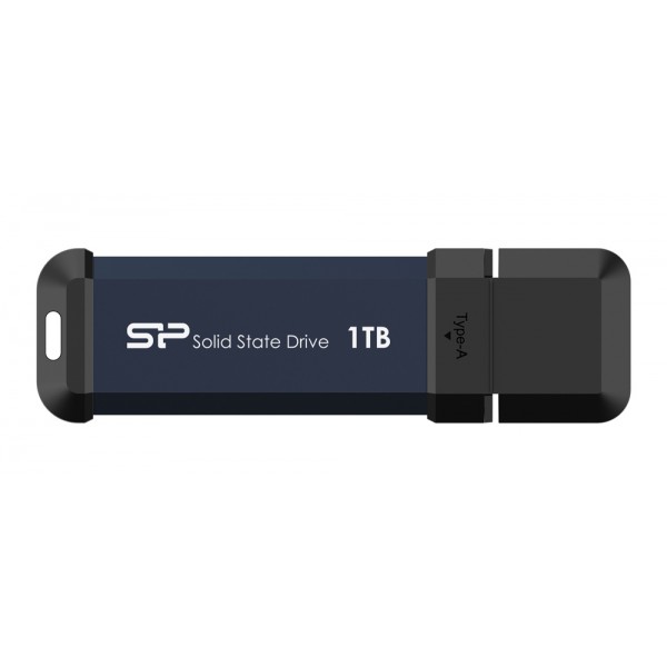 SILICON POWER USB Flash Drive MS60, 1TB, 600/500MBps, μπλε