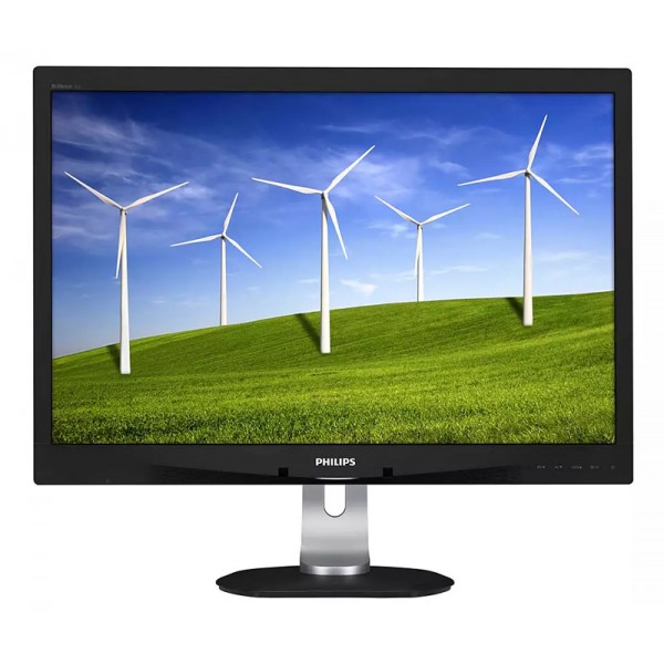 PHILIPS used οθόνη 240B4QPYEB LED, 24", VGA/DVI/DisplayPort, GB - Νέα & Ref PC