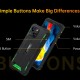 OUKITEL smartphone WP32, 6", 4/128GB, 6300mAh, IP68/IP69K, μαύρο