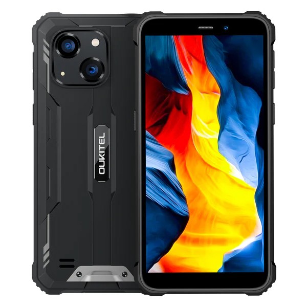 OUKITEL smartphone WP32, 6", 4/128GB, IP68/IP69K, 6300mAh, μαύρο - Smartphones
