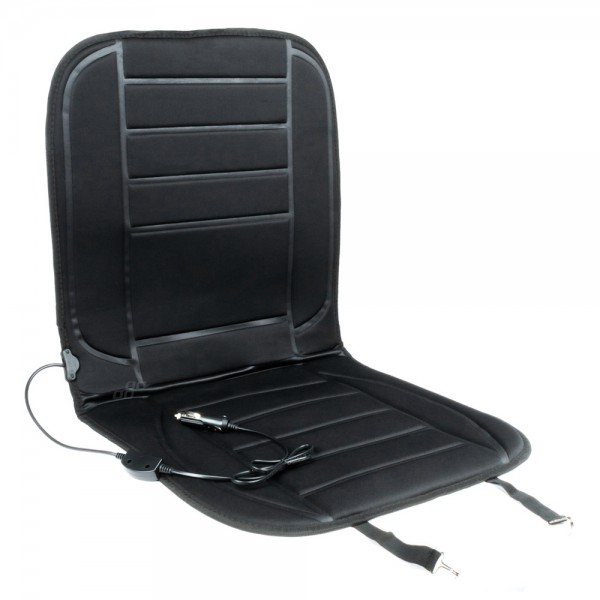 AMIO κάλυμμα καθίσματος αυτοκινήτου 03624, θερμαινόμενο, 98x50cm, μαύρο - Σπίτι & Gadgets