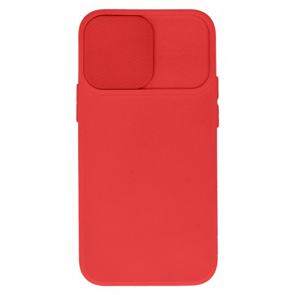 POWERTECH Θήκη Camshield Soft MOB-1939 για iPhone 15 Pro Max, κόκκινη - Powertech