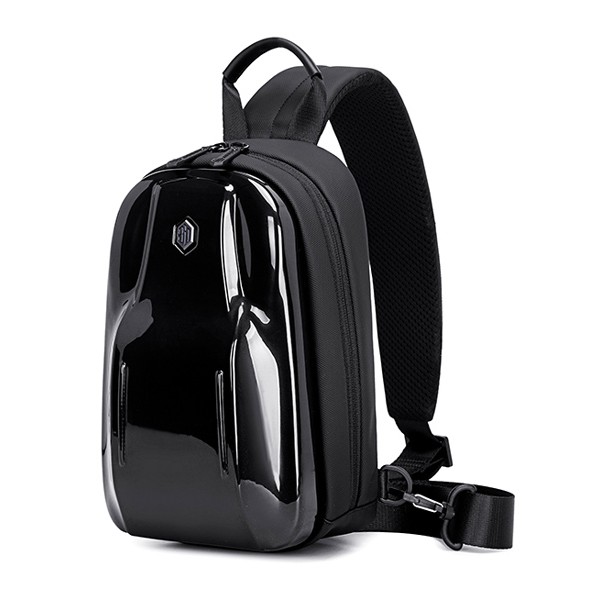 ARCTIC HUNTER τσάντα Crossbody XB00551 με θήκη tablet, 3.5L, μαύρη - Τσάντες - Πορτοφόλια