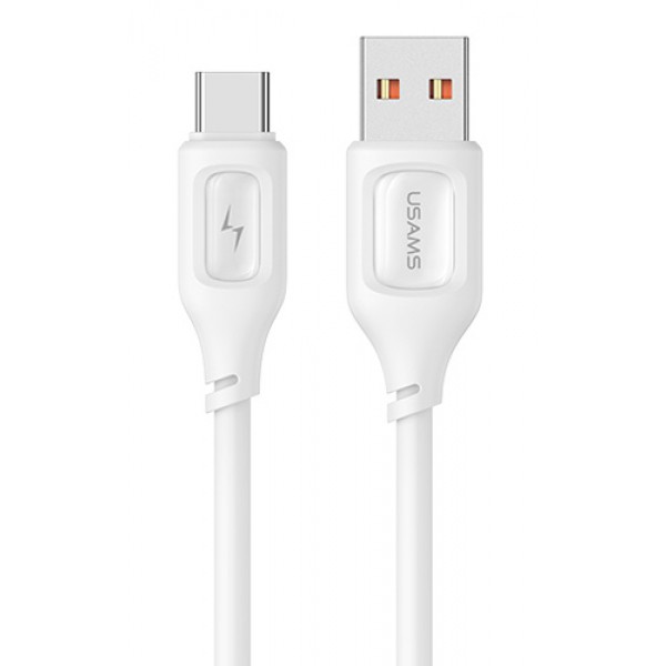 USAMS καλώδιο USB-C σε USB US-SJ619, 3A, 1m, λευκό - USB-C (Type-C)