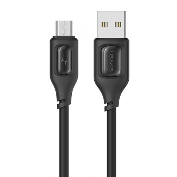 USAMS καλώδιο micro USB σε USB US-SJ620, 2A, 1m, μαύρο - USB