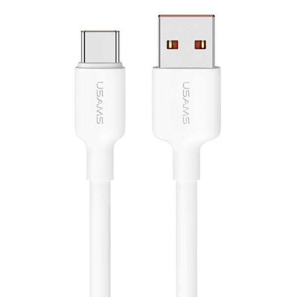 USAMS καλώδιο USB-C σε USB US-SJ601, 3A, 1m, λευκό - USB-C (Type-C)