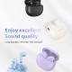 USAMS earphones με θήκη φόρτισης US-YO17, True Wireless, Φ13mm, μαύρα
