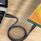 USAMS καλώδιο USB-C σε USB US-SJ392, 2A, 1m, μαύρο