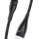 USAMS καλώδιο USB-C σε USB US-SJ392, 2A, 1m, μαύρο