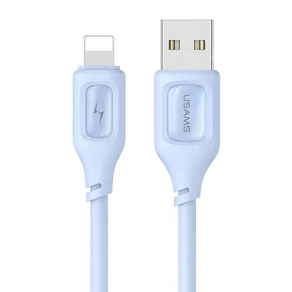 USAMS καλώδιο Lightning σε USB US-SJ618, 2.4A, 1m, μπλε - USB