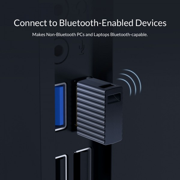 ORICO USB αντάπτορας Bluetooth 5.0 BTA-508, μαύρος - Κάρτες Δικτύου - USB Dongles