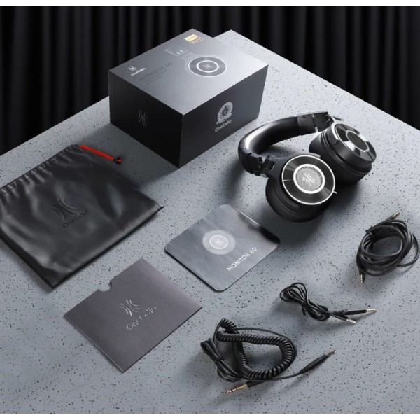 ONEODIO headset Monitor 60, 6.35mm & 3.5mm σύνδεση, Hi-Res, 50mm, μαύρο