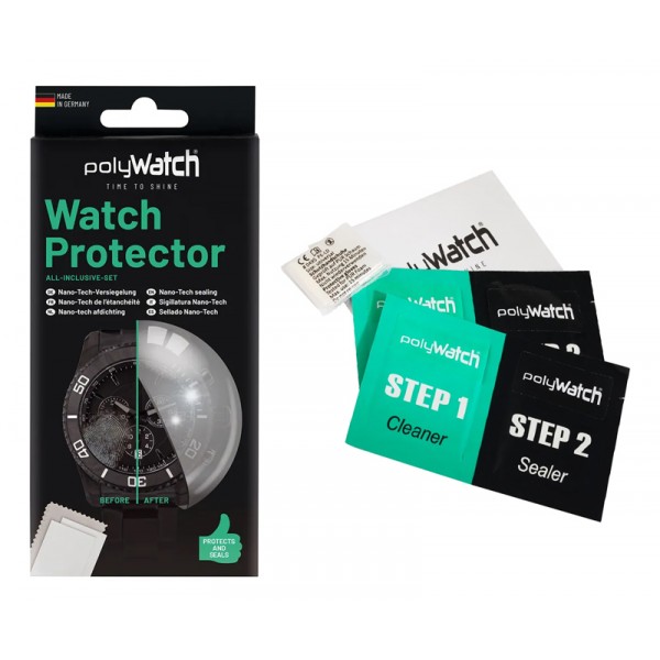 POLYWATCH κιτ καθαρισμού & προστασίας ρολογιού P11015 - Σπίτι & Gadgets