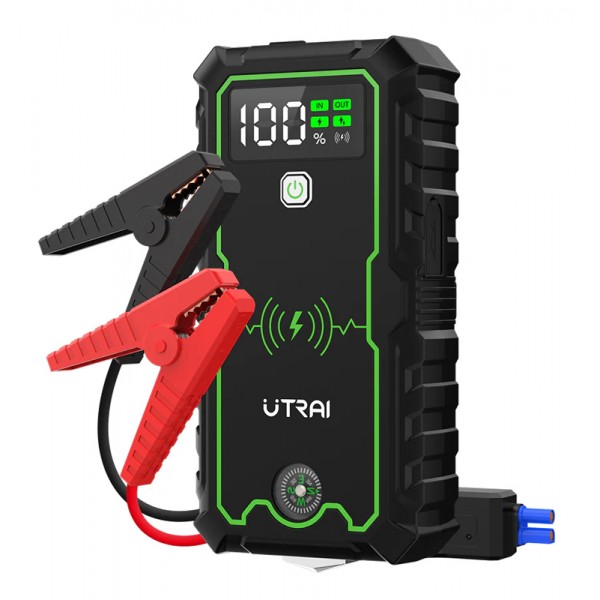 UTRAI εκκινητής μπαταρίας αυτοκινήτου JS-1 Pro με φακό, 12V/2500A, 16000mAh - UTRAI