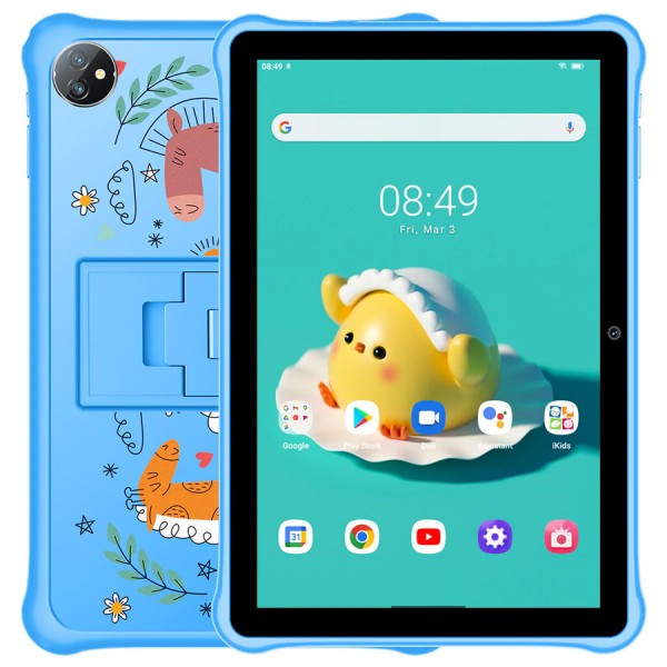 BLACKVIEW tablet Tab A7 Kids, 10.1", 3/64GB, Android 12, 6580mAh, μπλε - Tablet - Parts