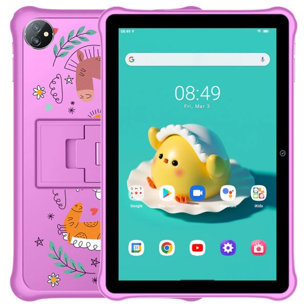 BLACKVIEW tablet Tab A7 Kids, 10.1", 3/64GB, Android 12, 6580mAh, ροζ - Σύγκριση Προϊόντων