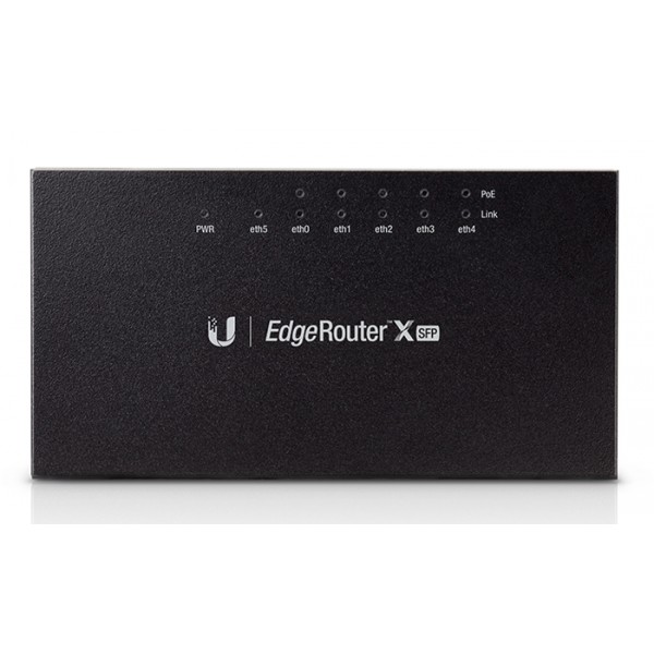 UBIQUITI router EdgeRouter X SFP, 5-Port Gigabit PoE, 1000Mbps, 50W - Δικτυακά