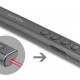 DELOCK τηλεχειριστήριο παρουσιάσεων 64250 με laser & πλήκτρα, 30m, γκρι