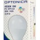 OPTONICA LED λάμπα G45 1405, 8W, 4500K, 710lm, E14