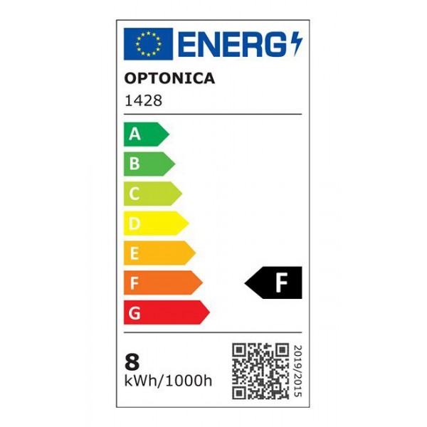 OPTONICA LED λάμπα candle C37 1428, 8W, 6000K, 710lm, E14 - OPTONICA