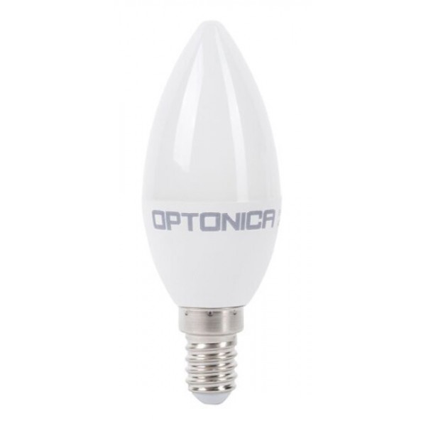 OPTONICA LED λάμπα candle C37 1430, 8W, 2700K, 710lm, E14 - Λάμπες