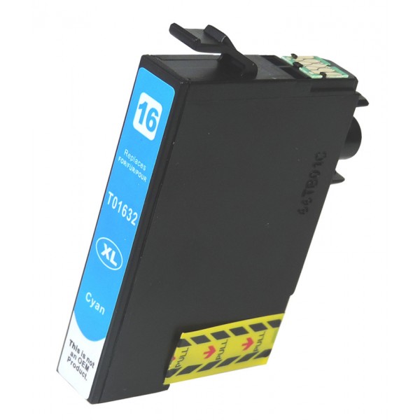 Συμβατό Inkjet για Epson, T1632, 11.6ml, κυανό - ink Epson
