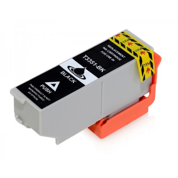 Συμβατό Inkjet για Epson, T3351, 24.4ml, μαύρο - PREMIUM