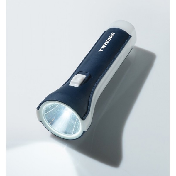 TIROSS φορητός φακός LED TS-2205, 60lm + 35lm, μπλε - Φακοί