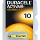 DURACELL μπαταρίες ακουστικών βαρηκοΐας Activair 10, 1.45V, 6τμχ