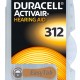 DURACELL μπαταρίες ακουστικών βαρηκοΐας Activair 312, 1.45V, 6τμχ