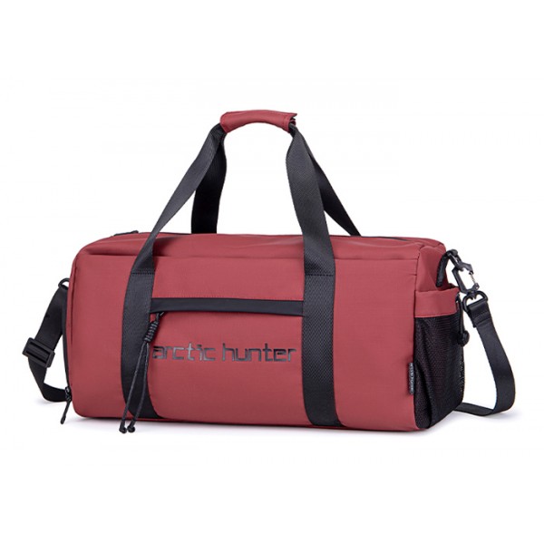 ARCTIC HUNTER τσάντα ταξιδίου LX00537 με θήκη παπουτσιών, 25L, κόκκινη - Τσάντες - Πορτοφόλια