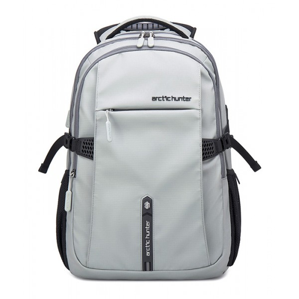 ARCTIC HUNTER τσάντα πλάτης B00388 με θήκη laptop 15.6", USB, 27L, γκρι - Προσωπική Φροντίδα