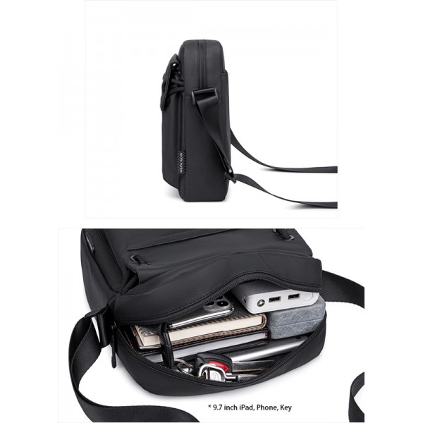 ARCTIC HUNTER τσάντα ώμου K00527 με θήκη tablet, 5L, κόκκινη - Τσάντες - Πορτοφόλια