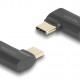 DELOCK αντάπτορας USB-C 60245, αρσενικό σε θηλυκό, 240W, 40Gbps, μαύρος