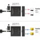 DELOCK DisplayPort switch 18906, 2 σε 1, bidirectional, 8K/30Hz, μαύρο