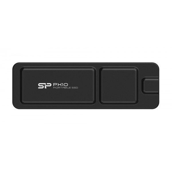 SILICON POWER εξωτερικός SSD PX10, 512GB, USB 3.2, 1050-1050MB/s, μαύρος - Silicon Power