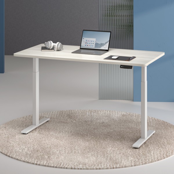 BRATECK επιφάνεια γραφείου TP12060R-2P, 120x60x1.8cm, μπεζ ξύλινη - Εξοπλισμός γραφείου