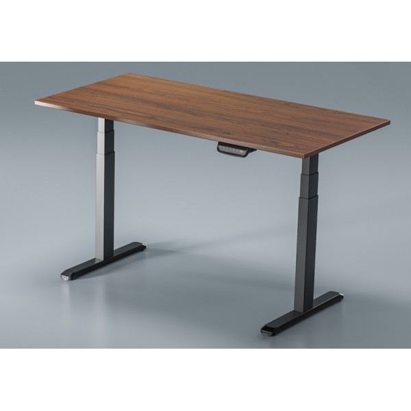 BRATECK επιφάνεια γραφείου TP12060R-2P, 120x60x1.8cm, καφέ ξύλινη - Εξοπλισμός γραφείου