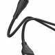 CELEBRAT καλώδιο USB-C σε USB CB-18T, 3A, 480Mbps, 1m, μαύρο