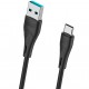 CELEBRAT καλώδιο USB-C σε USB CB-18T, 3A, 480Mbps, 1m, μαύρο