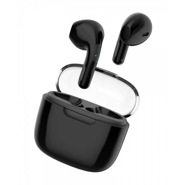 CELEBRAT earphones με θήκη φόρτισης W52, True Wireless, μαύρα - Mobile